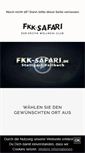 Mobile Screenshot of fkk-safari.de